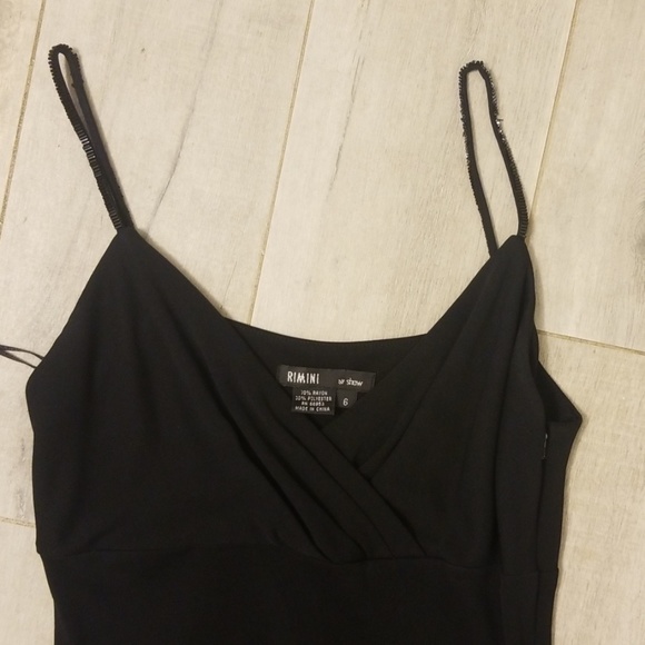 SEXY LONG BLACK DRESS - Picture 4 of 4